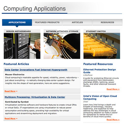 貿(mào)澤電子擴(kuò)展應(yīng)用與技術(shù)子網(wǎng)站，助力計(jì)算機(jī)網(wǎng)絡(luò)工程師創(chuàng)新設(shè)計(jì)